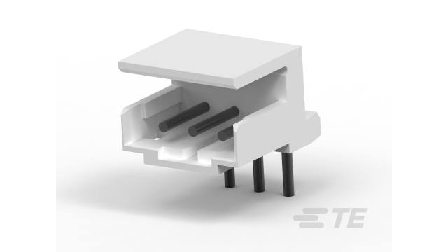 TE Connectivity AMP CT Series Right Angle PCB PCB Header, 3 Contact(s), 2 mm Pitch, 1 Row, Shrouded | 292250-3