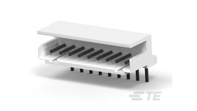 TE Connectivity AMP CT Series Right Angle Board PCB Header, 9 Contact(s), 2 mm Pitch, 1 Row, Shrouded | 292250-9