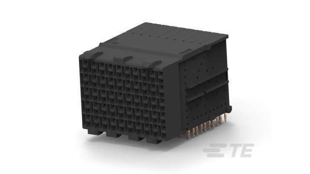 TE Connectivity, Z-PACK 2.5 mm Pitch High Speed Backplane Connector, Right Angle Female, 10 Column, 10 Row, 100 Way | 5120790-1