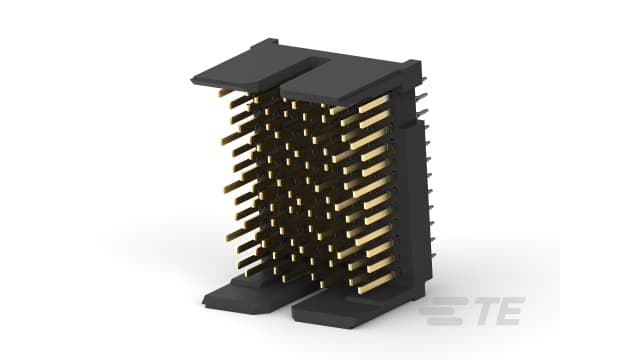 TE Connectivity, Z-PACK 1.9 mm Pitch High Speed High Speed Backplane Connector, Vertical Male, 8 Column, 12 Row, 96 Way | 1934305-1