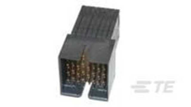 TE Connectivity, Z-PACK 1.9 mm Pitch High Speed High Speed Backplane Connector, Right Angle Male, 8 Column, 12 Row, 96 | 1934354-1