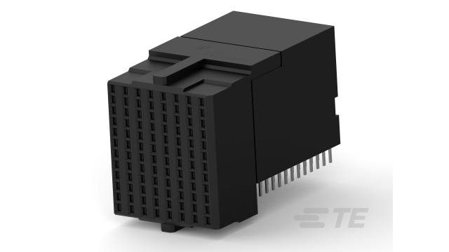 TE Connectivity, Z-PACK 1.9 mm Pitch High Speed High Speed Backplane Connector, Right Angle Male, 8 Column, 15 Row, 96 | 1934222-1