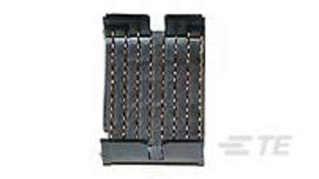 TE Connectivity, Z-PACK 1.9 mm Pitch High Speed High Speed Backplane Connector, Vertical Male, 10 Column, 9 Row, 90 Way | 1934339-1