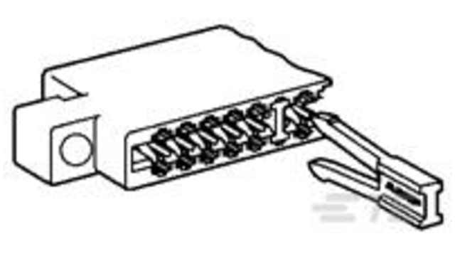TE Connectivity AMP LEAF Series Edge Connector | 480143-1