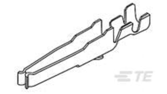 TE Connectivity, Eurocard 1 mm Pitch PCB Backplane Connector, Straight Female, 1 Column, 1 Row, 48 Way | 166632-2