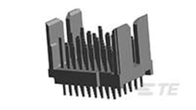 TE Connectivity, Z-PACK 1.9 mm Pitch High Speed High Speed Backplane Connector, Vertical Male, 6 Column, 9 Row, 54 Way | 1934335-1