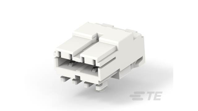 TE Connectivity 3-153 Series Right Angle Edge Connector Female, Cable, 2-Contacts, 5 mm Pitch, 1 Row, IDC | 3-1534415-2