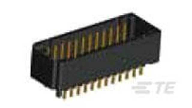 TE Connectivity AMP CT Series Vertical Board PCB Header, 30 Contact(s), 2 mm Pitch, 2 Row, Shrouded | 3-292141-0