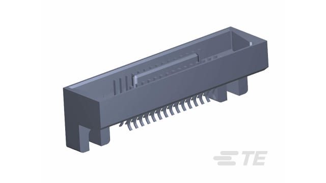 TE Connectivity AMP CT Series Right Angle Board PCB Header, 80 Contact(s), 1.27 mm Pitch, 2 Row, Shrouded | 1-531803-8