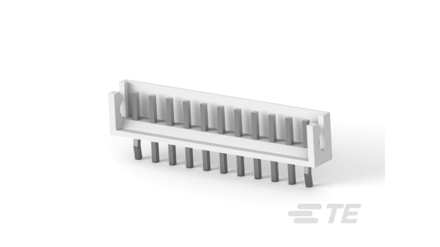TE Connectivity AMP HPI Series Vertical PCB PCB Header, 11 Contact(s), 2.5 mm Pitch, 1 Row, Shrouded | 1-440052-1