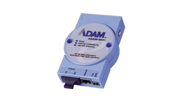 Advantech RJ45 Ethernet Media Converter, Multimode, 100Mbps, Half Duplex, Full Duplex 100 m | ADAM-6541