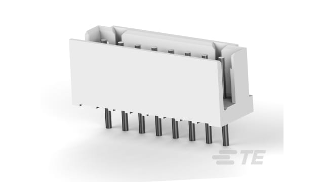 TE Connectivity AMP CT Series Vertical Board PCB Header, 8 Contact(s), 2 mm Pitch, 1 Row, Shrouded | 292133-8