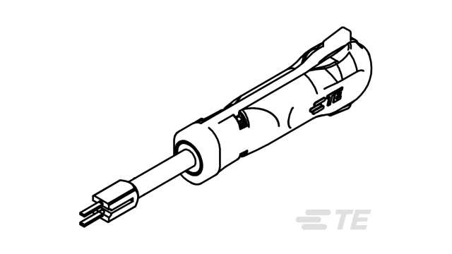 TE Connectivity Extraction Tool, AMP MCON Interconnection System Series, Contact Removal Tool Contact | 5-1579008-2
