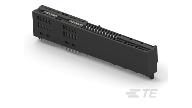 TE Connectivity 23222 Series Horizontal Edge Connector Female, Board, 34-Contacts, 8.24 mm Pitch, Solder | 2322260-1
