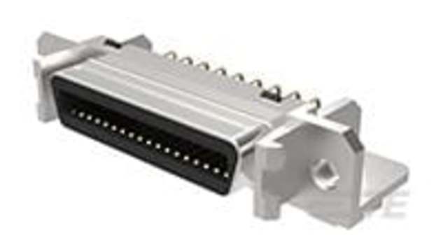 TE Connectivity, AMP 36 Way Female Right Angle Board SCSI Connector 1.27 mm Pitch, Solder | 4-2232516-1