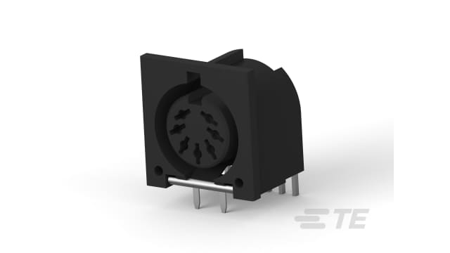 TE Connectivity, 5-1813 7 Pole Right Angle DIN Connector, 7, 7.5A, 250 V IP69, Keyed, Panel Mount | 5211510-1