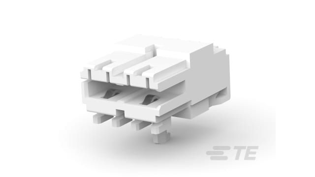 TE Connectivity RAST Series Right Angle Edge Connector Female, Cable, 2-Contacts, 5 mm Pitch, 1 Row, IDC | 1-1534415-2