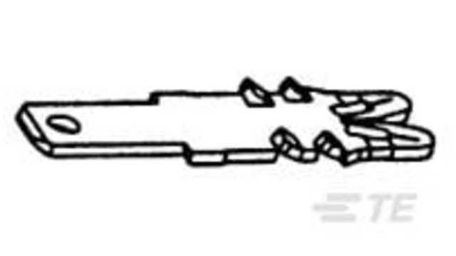 TE Connectivity Magnet Wire Terminal 34 AWG 18 AWG | 1601106-2