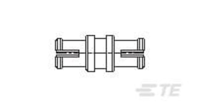 TE Connectivity 1757256-1 In-Series Adapter RF Adapter, 50 GHz | 1757256-1