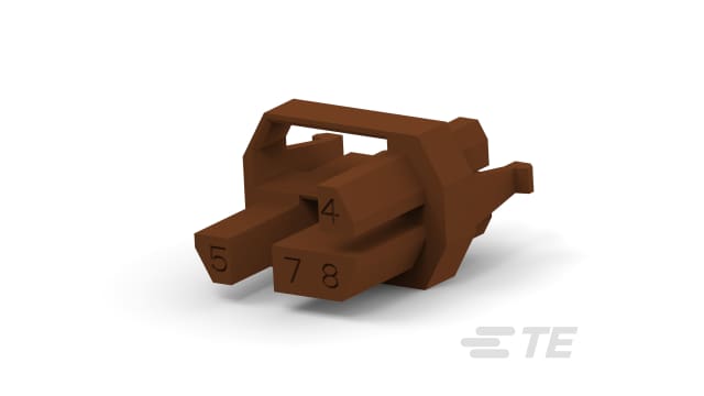 TE Connectivity, Z-PACK 2 mm Pitch Hard Metric Backplane Connector, Straight Female, 2 Row, 4 Way | 100526-3