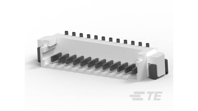 TE Connectivity AMP HPI Series Vertical Board PCB Header, 12 Contact(s), 1.25 mm Pitch, 1 Row, Shrouded | 1-1734260-2