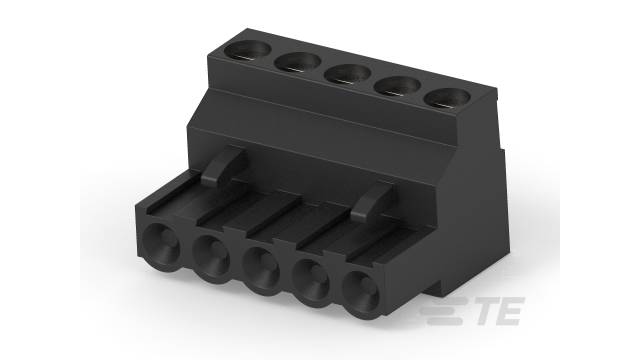 TE Connectivity Buchanan Series PCB Terminal Block, 5-Contact, 5 mm Pitch, Board, 1 Row | 4-796641-2