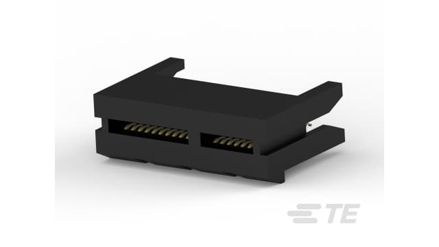 TE Connectivity 5-1734 Series Vertical Edge Connector Female, Board, 36-Contacts, 1 mm Pitch, Surface Mount | 5-1734857-1
