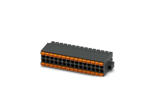 Phoenix Contact PCB Connector, 30-Contact, 3.5 mm Pitch, 2 Row | 1709930