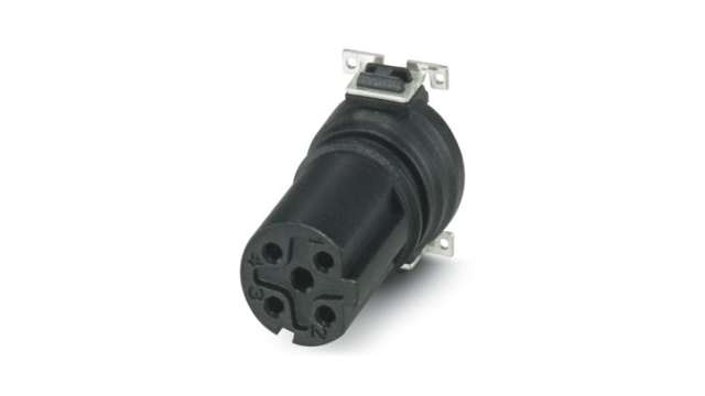 Phoenix Contact Female Circular Connector Insert size M12 4 Way for use with Circular Connector Inserts | 1411912