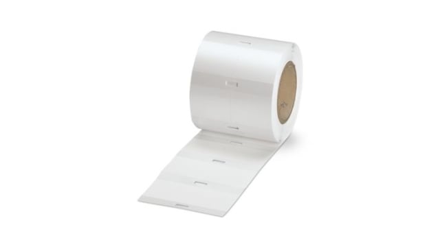 Phoenix Contact EMT Cable Labels, White, Pre-printed "0", 0801602 | 0801602
