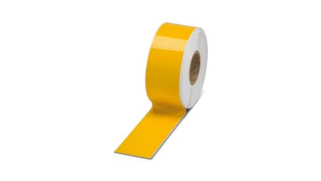 Phoenix Contact Yellow Label, 48000 mm Width, 1 Per Roll Qty, 48000 mm | 0804678