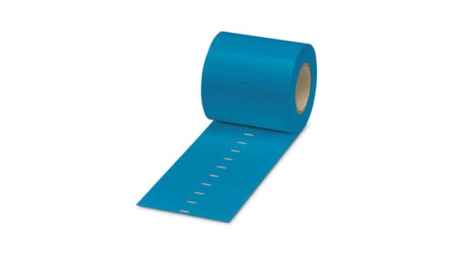 Phoenix Contact Blue Label Roll, 15 mm Width, 7500 Per Roll Qty, 4 mm | 0817332