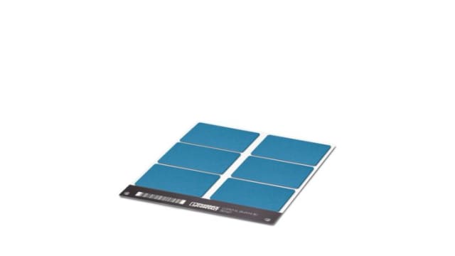 Phoenix Contact Marking Foil, 54 mm Length, 54 mm Height 0831607 Blue | 0831607