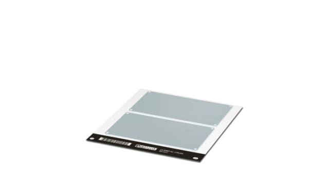 Phoenix Contact Cable Labels, 80 mm Length, 80 mm Height 0831621 Silver | 0831621