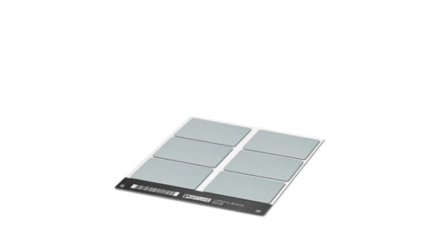 Phoenix Contact Marking Foil, 54 mm Length, 54 mm Height 0831585 Silver | 0831585