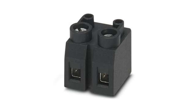 Phoenix Contact PCB Terminal Block, 2-Contact, 7.5 mm Pitch, Wave Soldering Mount, 1 Row | 1709231