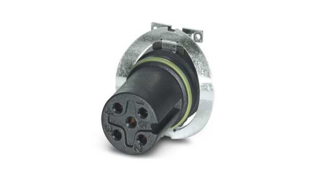 Phoenix Contact Female Circular Connector Insert size M12 4 Way for use with Circular Connector Inserts | 1411949