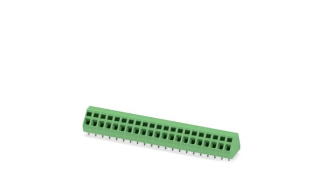 Phoenix Contact PCB Terminal Block, 21-Contact, 5.08 mm Pitch, Wave Soldering Mount, 1 Row | 1704335