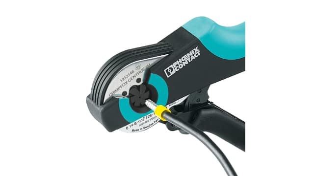 Phoenix Contact Crimpfox CRIMPFOX CENTRUS 6H Crimp Tool Hexagon Crimp for Uninsulated And Insulated Ferrules | 1213146