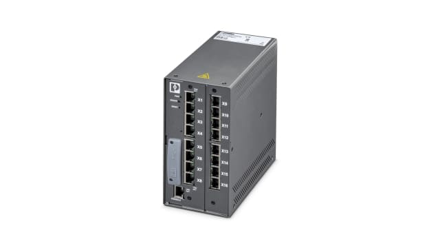 Phoenix Contact FL SWITCH EP6416-HV, Managed 16 Port Ethernet Switch With PoE RJ-45 | 1471544