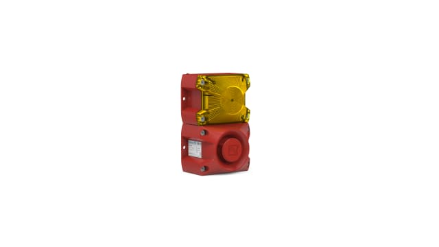 Pfannenberg 23383635055 Series Yellow Sounder Beacon, 24 V dc, IP66, Side Mounted, 105dB at 1 Metre | 23311803000