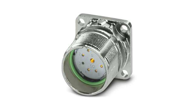 Phoenix Contact Industrial Circular Connector, 9 Contacts, Front, M23 Connector, Socket, Female, IP66, IP68, M23 PRO | 1339325