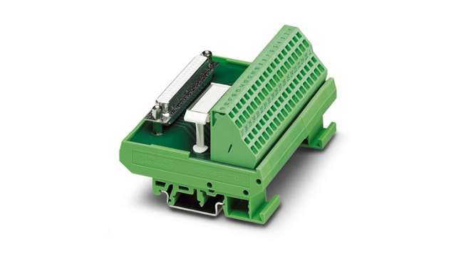 Phoenix Contact VARIOFACE Series 37-Contact Female Interface Module, D-Sub Connector, DIN Rail, 81.4A | 2304063