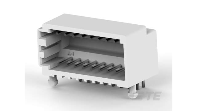 TE Connectivity AMP CT Series Right Angle Board PCB Header, 16 Contact(s), 2 mm Pitch, 2 Row, Shrouded | 1-292138-6