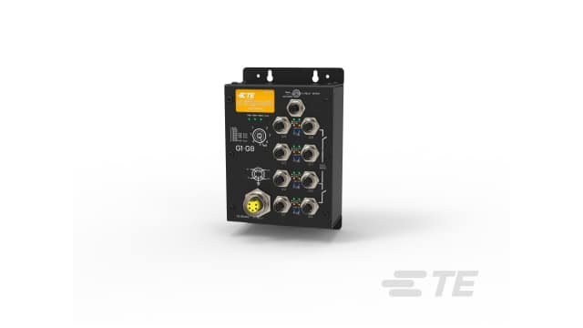 TE Connectivity 23204 Series Ethernet Connector Female, Chassis Mount Vertical 8 Port 8 Way | 1-2320404-6