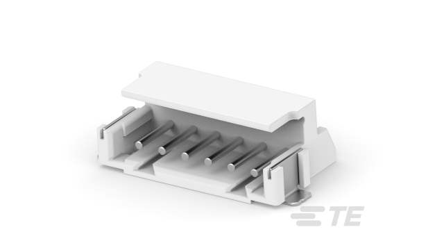 TE Connectivity AMP CT Series Right Angle Board PCB Header, 6 Contact(s), 2 mm Pitch, 1 Row, Shrouded | 3-292173-6