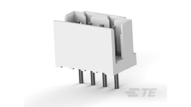 TE Connectivity AMP CT Series Vertical Board PCB Header, 4 Contact(s), 2 mm Pitch, 1 Row, Shrouded | 292133-4
