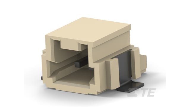 TE Connectivity AMP Mini CT Series Right Angle PCB PCB Header, 2 Contact(s), 1.5 mm Pitch, 1 Row, Shrouded | 292228-2