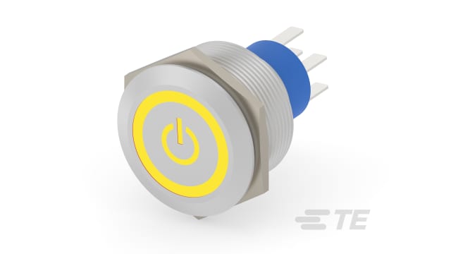 TE Connectivity Alcoswtich Series Illuminated Push Button Switch, Momentary, Bushing, DPST, IP67 250 V | 2-2317658-3