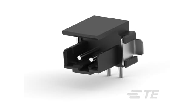 TE Connectivity AMP CT Series Vertical Surface PCB Header, 2 Contact(s), 2 mm Pitch, 1 Row, Shrouded | 2-292175-2